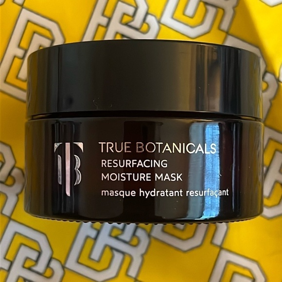 Brand New True Botanicals Resurfacing Moisture Mask Organic Exfoliates Wrinkles - Picture 2 of 10